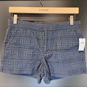 Gap Women’s Shorts. Bluish/Gray. Low Rise, 3” Inseam. Size 00 (Fits TTS). NWT.